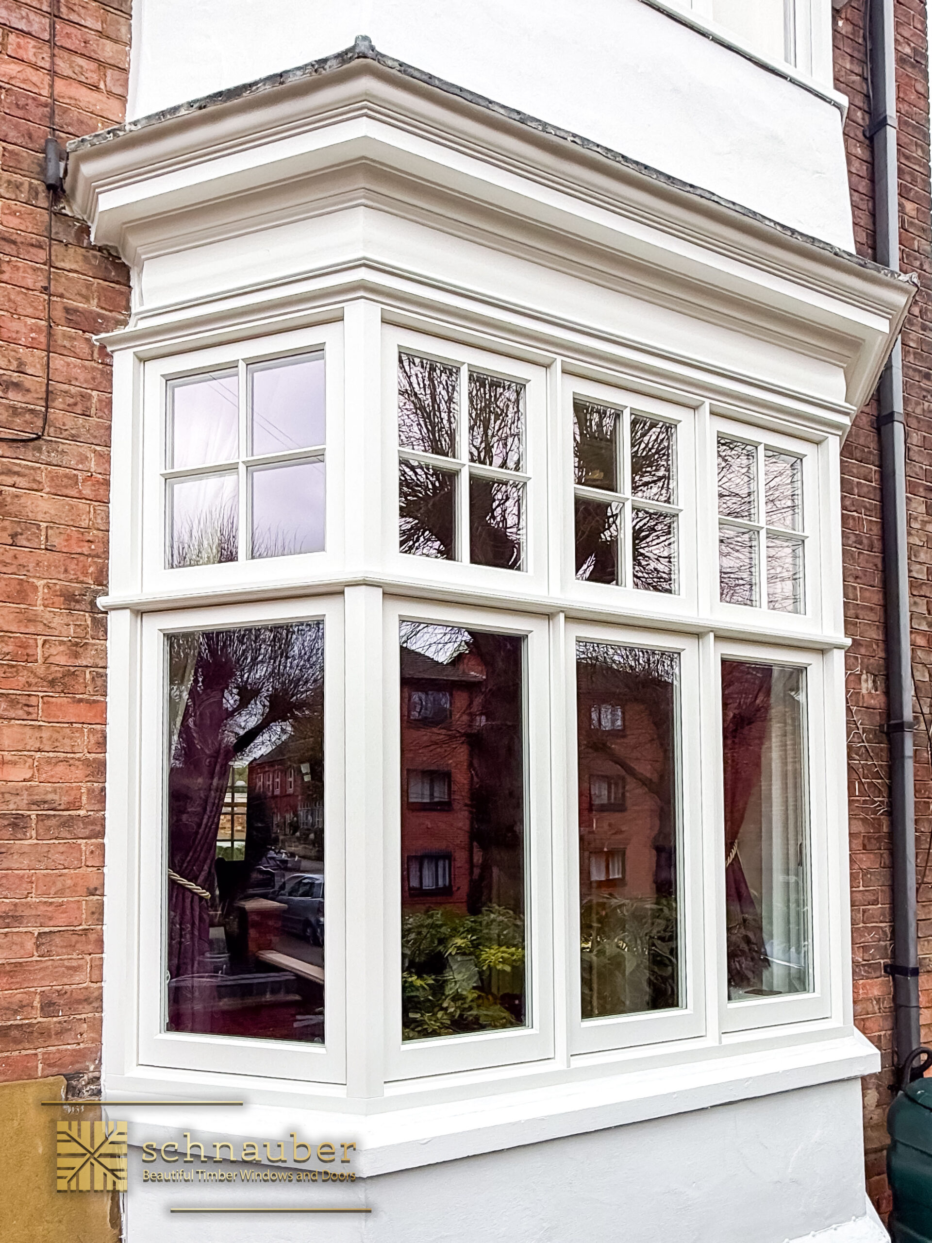 After - new Schnauber timber windows installed