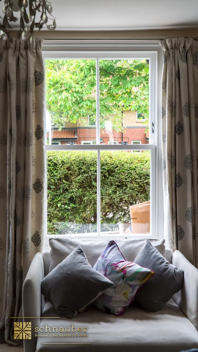 Schnauber timber sash window