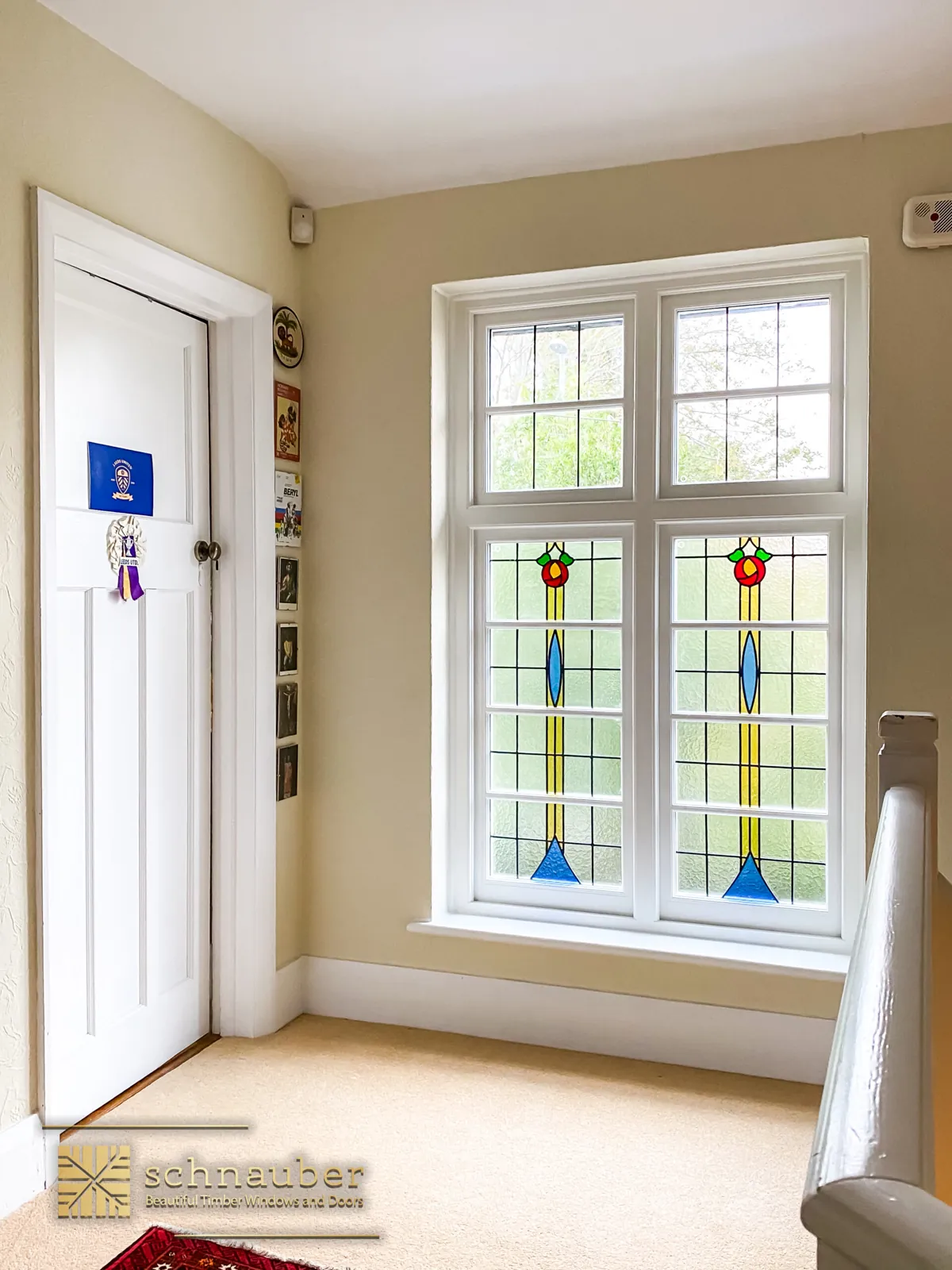 Triple glazed timber casement window