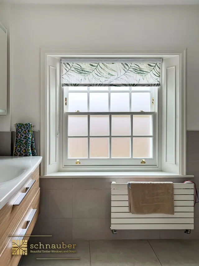 Schnauber timber sash window