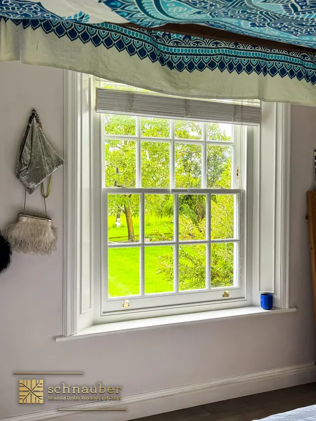 Schnauber timber sash window