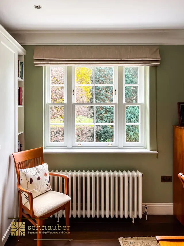 Schnauber timber sash window